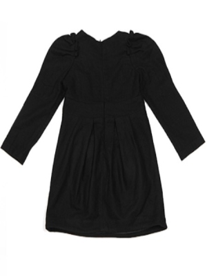 Girl coat black color